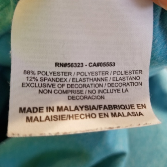 Nike Dri Fit Quarter Zip Pull-Over Blue - Picture 8 of 8